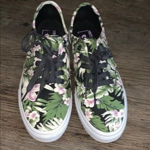 Womens floral Vans